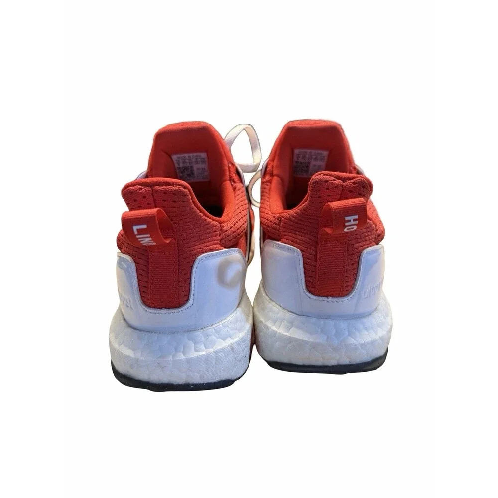 Adidas UltraBoost 1.0 Lindsey Horan Red Running Shoes US Size Mens 8 Womens 9